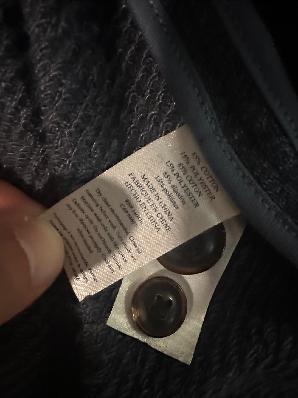 Faherty Men's The Inlet Blazer in Navy - Picture 4 of 5